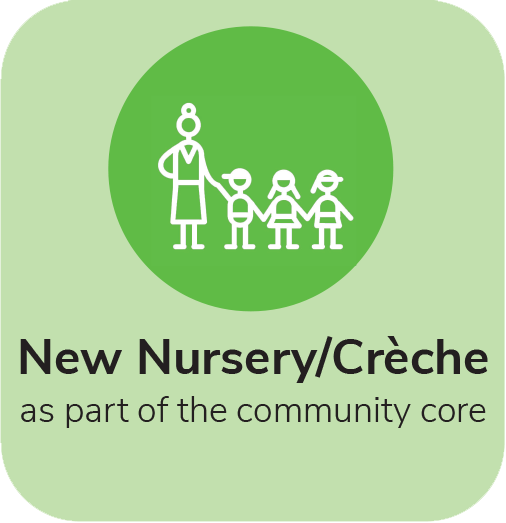 New nursery / creche as part of the community core